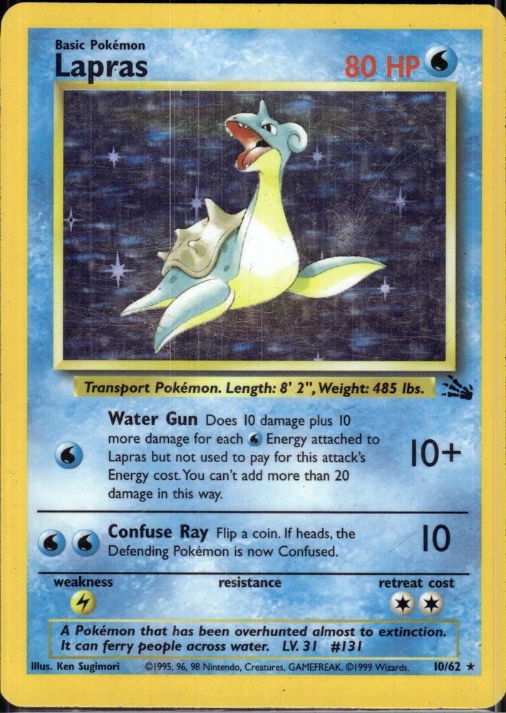 Lapras — front scan