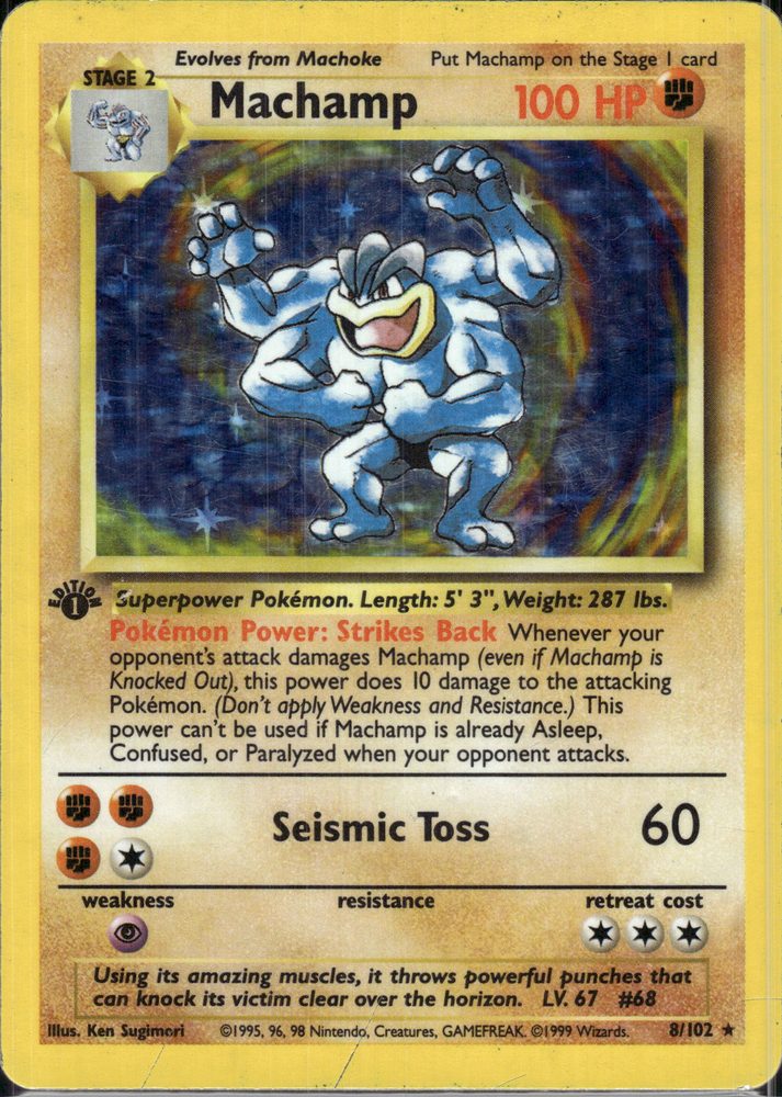 Machamp — front scan