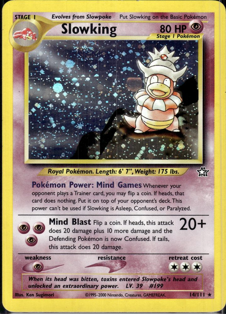 Slowking — front scan